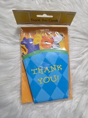 Animal Themed Thank You Cards